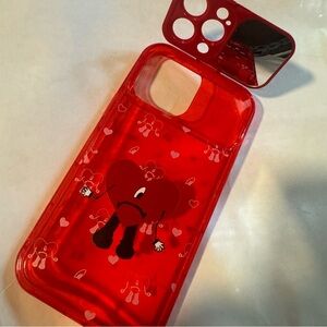 Bad Bunny iPhone 13 max phone case with mirror
